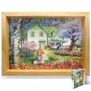 학산문화사 애니 빨강머리앤 글래스퍼즐 꽃나들이 100피스