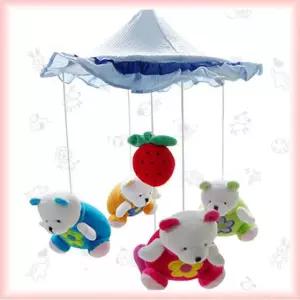 프랜즈베이비 딸기곰 모빌 칼라모빌 흑백모빌 더블모빌