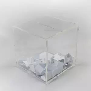 투표함 응모함 명함함 3T 투명 150x150mm