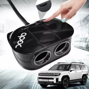 싼타페MX5 USB스위치 전압감지 2구3구4구 시거잭