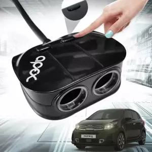 더뉴모닝 USB스위치 전압감지 2구3구4구 시거잭