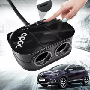 QM3 USB스위치 전압감지 2구3구4구 시거잭