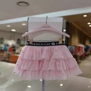 (프렌치캣) 핑크 캉캉 샤 스커트 Q61DAS060
