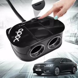 더뉴K7 USB스위치 전압감지 2구3구4구 시거잭