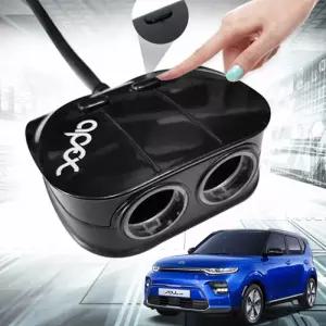 쏘울EV USB스위치 전압감지 2구3구4구 시거잭