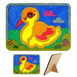 만들기대장 클레이 액자 - 새