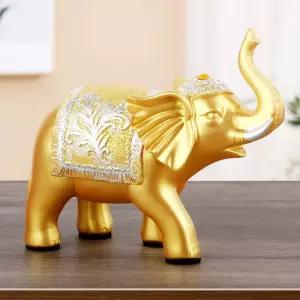 조각상 돈들어오는 코끼리 재물 황금 장식상