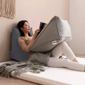 [삼익가구]허그 삼각 등받이쿠션 헤드쿠션(소형)