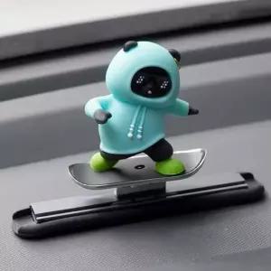 차량 악세사리 인형 장식품 보드곰 C101대시보드 블루