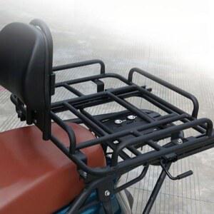 오토바이 등받이 상하조절 프레임 패드 받침대 후면 바이크 뒷좌석 브래킷