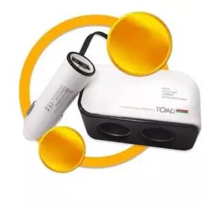 [CAR] 차량용 멀티 소켓 2구 자동차 시가잭 소켓 충전기 USB