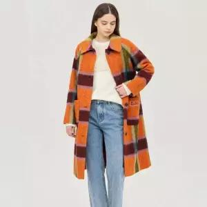 [백화점정품] 26년NEW 베네통 아카이브체크코트BACTA8561