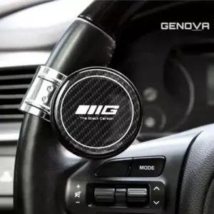 [CAR] 파워핸들 핸들봉 손잡이 핸들 자동차 블랙카본 제노바