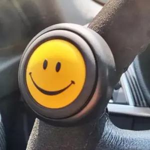 [CAR] 스마일 파워핸들 메탈 핸들봉 운전대 손잡이 파워봉