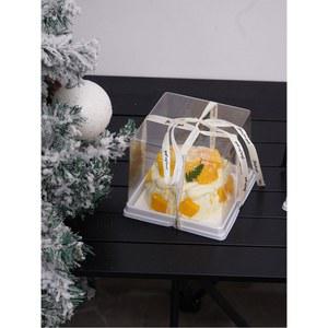 미니케이크 투명 케이스 디저트 북유럽 조각케이크상자 선물 미니케이크박스 박스 상자 케