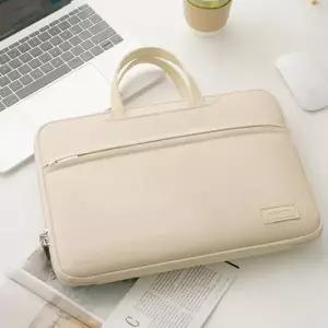 노트북 가방 방수 슬림 휴대 노트북 파우치 수납 16인치 태블릿 캐리어 고정