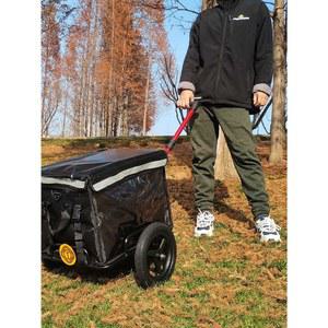 킥보드 트레일러 스틸 후면 장착 바퀴 클램프 검빨 145L Z12 수레 다용도