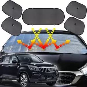 [CAR] 렉스턴스포츠칸 햇빛가리개 6종세트 차박용품