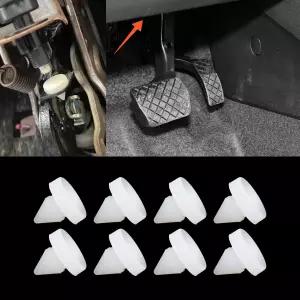 Rebvugr 8PCS 브레이크 클러치 페달 스톱 패드 스위치 스톱퍼 46505-SA5-000 라이트 어코드 혼다 CR-V CRX