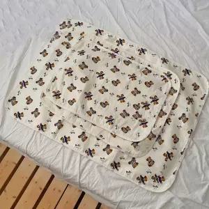 곰돌이 생리 방수 패드 매트 방수요 3size/월경 방수