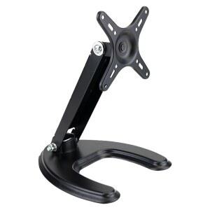 모니터암 모니터 거치대 휴대용 모니터스탠드 가능 낮은 27인치 피벗 리프트 10인치 조절 알루미늄 높고 합금