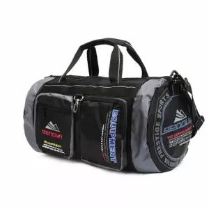 축구가방 더플백 운동 원통 포켓 가방 소 그레이