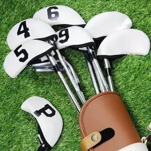 ZF 빅넘버 아이언 10p 화이트 커버