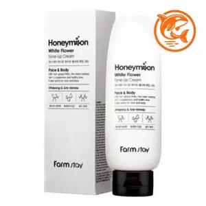 강화 보습크림 톤업 플라워 150ml 화이트 피부광채