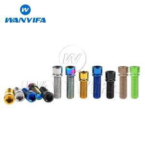 Wa ifa 티타늄 볼트 M8x20 25mm 알렌 작은 머리 Ti 나사 자전거 BMX 줄기 DS-GC DS-7Q