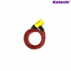 자전거 와이어 키 열쇠 잠금장치