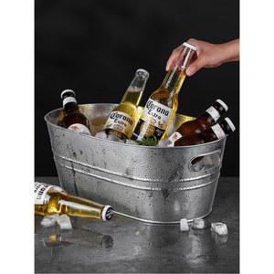 대형 아이스버킷 양동이 와인쿨러 바스켓 홈파티 황동 파티 소주 칠링 와인 버킷