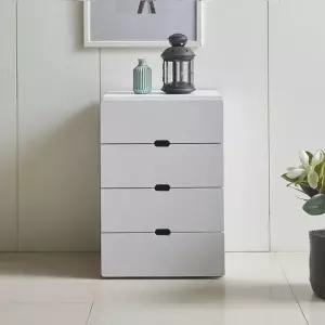 아트박스/인터데코 4단서랍장 미니서랍장 P00000MS