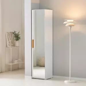 아트박스/인터데코 드레스룸 거울 행거옷장 장롱 40cm (광폭) P0000BJI