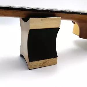 싱주 나무 기타 넥레스트 현악기용 지지대 베개 높이 2개 베이스 바이올린 또는 우쿨렐레용 수리 관리 도구