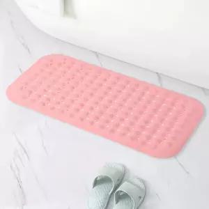 욕실 미끄럼방지 패드 라이트핑크 타일형 부엌매트 싱크대매트 바닥매트