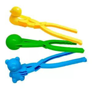 스노우볼메이커 스노우볼 오리 볼 곰 모형 눈뭉치 모래놀이 눈사람 만들기 스노우볼메이커 눈싸움