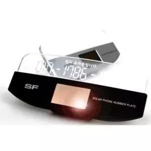 [CAR] 태양광 LED 차량용 전화번호 알림판 자동차용품 주차