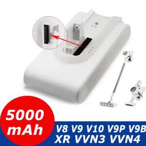 Dreame V8 V10 V9P XR VVN3 휴대용 무선 진공 청소기 부품 교체 배터리용 고품질 리튬