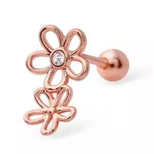 14K 골드핀 데이지 피어싱 (한쪽판매) WFFZISO