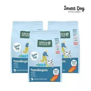 인섹트도그 강아지사료 빅 3kg 3개