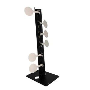 비비탄 타겟 스탠드 사격 연습 게임 트레이닝 스윙 조명도구 금속 나무 표적 훈련 과녁 연습기 슈팅 사격장