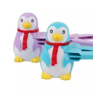 눈사람만들기도구 스노우볼메이커 펭귄 틀 집게 1p 눈사람만 들기 드는틀 집게 스노우볼메이커 눈틀