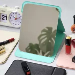 거울 손거울 접이식 사각 휴대용 탁상 대