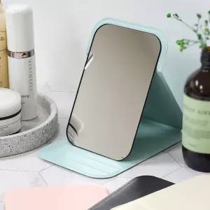 거울 손거울 접이식 사각 휴대용 탁상 중