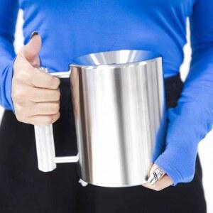 중량컵 아령컵 810kg 스테인레스 덤벨 머그컵 헬스컵