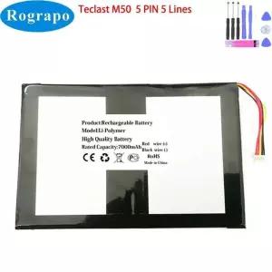 3.8V 7000mAh Teclast M50 태블릿 PC 배터리