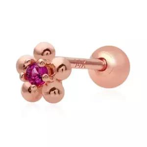 14K 골드핀 데이지 러브 피어싱 (한쪽판매) WFG1EMI