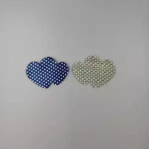 앞머리 찍찍이 헤어핀 캐릭터 고정 패드 더블하트2p WFFVBKQ