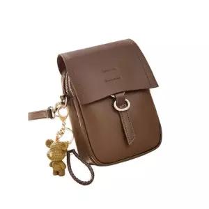 소가죽 미니 핸드폰가방 숄더백 N11678 오피스룩가방 (45032652A)