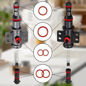 SAECO 커피 기계 양조 그룹 오르네 실리콘 가스 씰링 커넥터 15PCS 액세서리에 키트